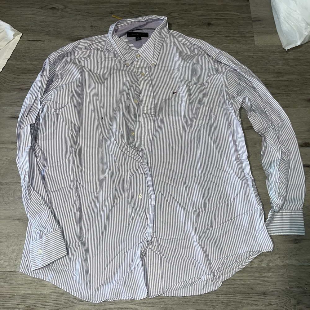 Tommy Hilfiger Striped Button-Down Shirt